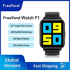 Freeyond Watch F1 Blood Oxygen Giám sát thông minh Watch cho Android iOS Phone 200 Watch Face 100 Modes Thể thao smartwatch