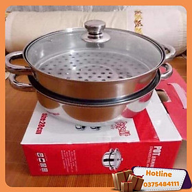 Mua Nồi Hấp Inox 2 Tầng Pot 28Cm - Hàng Loại 1