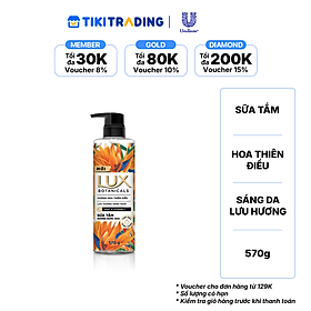 LUX Sữa Tắm Hương Hoa Thiên Điểu 570g