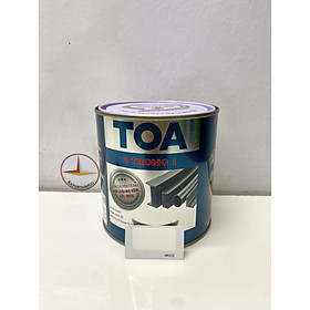 Mua Sơn sắt mạ kẽm Toa 2 trong 1 màu trắng mờ 222 _ 800G