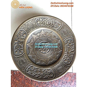 Mua Mâm Bồng Chữ Phúc Đựng Hoa Quả Bằng Đồng Nguyên Chất Các Cỡ Đẹp Tinh Xảo