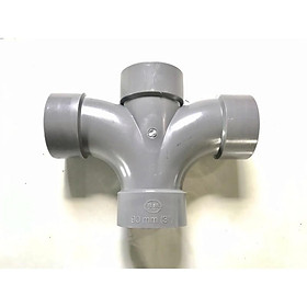 Mua tứ thông 90 nhựa pvc  ( chữ thập cong 90)