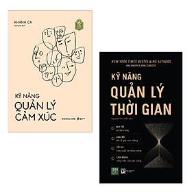 Combo 2 Cuốn Phát Triển Bản Thân Hay- Kỹ Năng Quản Lý Thời Gian+ Kỹ Năng Quản Lý Cảm Xúc