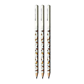 Faber-Castell-118362P-Bút Chì Đen Motif Bee (3 Cây)