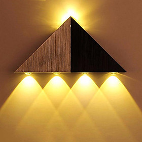 Đèn LED Treo Tường Khối Tam Giác Trang Trí