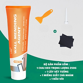 Mua Keo Vá Tường Chống Thấm - Trám Trét Vết Nứt Khe Hở Tường - Chống ẩm Mốc 250g Dễ Thao Tác K161