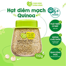 Hạt Diêm Mạch cho bé ăn dặm hữu cơ MĂMMY Loại 1 - Hạt Quinoa hũ 110g