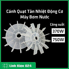 Mua Cánh quạt tản nhiệt động cơ máy bơm nước  cánh quạt gió máy bơm nước công suất 370W / 750W