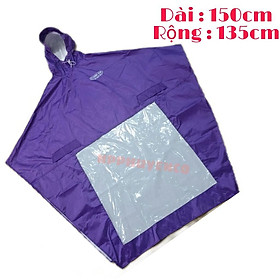 - ÁO MƯA CHOÀNG 1 NGƯỜI VẢI DÙ CAO CẤP CHÚC SEN
