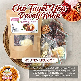 Chè dưỡng nhan Bếp của mẹ ONICI set tuyết yến dùng thử 5 chén