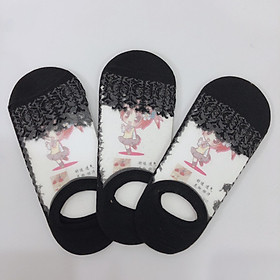 Combo 3 đôi tất vớ ren nữ thoáng chân