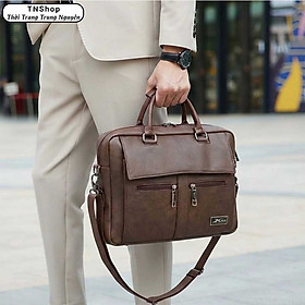 Cặp Laptop 15.6 Inch Xbags Lavish XB 4301 - Cặp Xách Công Sở Cao Cấp, Vải Chống Nước Bền Bỉ, Ngăn Chống Sốc Dày Dặn, Đường May Chắc Chắn