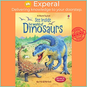 Sách - See Inside the World of Dinosaurs by Alex Frith (UK edition, hardcover)