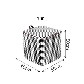 Mua Giỏ đựng quần áo 100L  túi đựng chăn màn đa năng có thể gấp gọn