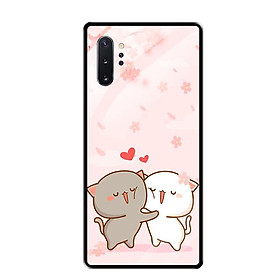 Ốp Lưng Kính Cường Lực cho Samsung Note 10 Plus - 0509 LOVELY05 - Hàng Chính Hãng