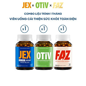 Combo Sức Khỏe Toàn Diện Ecogreen Cải Thiện Não Bộ, Tim Mạch Và Xương Khớp (Dùng 1 Tháng)