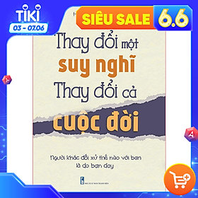 [Tải ebook] Sách: Thay Đổi Một Suy Nghĩ Thay Đổi cả Cuộc Đời PDF