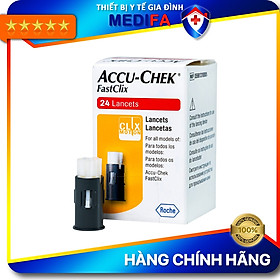 [Chính hãng] Hộp 24 kim chích máu Accu-Chek FastClix dùng cho máy Accu-Chek Performa và Accu-Chek Guide
