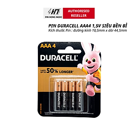 Mua Pin AA   Pin AAA 1 5V DURACELL Alkaline Battery Coppertop Siêu Bền ( Pin Vàng Đen ) - Hàng chính hãng