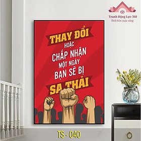 Phần 4 - Tranh Văn Phòng Cán Fomex Cao Cấp