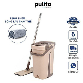 Mua Bộ chổi lau nhà tự vắt thông minh đầu xoay 360 độ