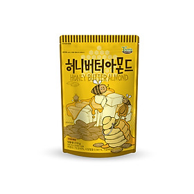 Hạt Hạnh Nhân tẩm Bơ Mật Ong Tom's Farm 210g Hàn Quốc