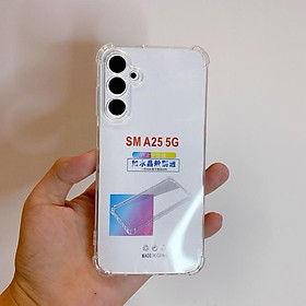 Ốp lưng cho SS A25 5G - Nhựa dẻo - Trong suốt - Chống Sốc - Bảo vệ điện thoại