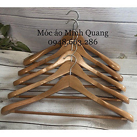 Mua móc treo qumóc treo quần áo vest-mắc cao cấp làm từ gỗ tự nhiên 100%-vai dày 5cm