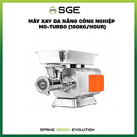 Mua Máy Xay Thịt Công Nghiệp SGE MGTurbo150 Đa Chức Năng Với 2 Đầu Xay Cắt  Tiêu Chuẩn Inox304 Công Suất Lớn  Dễ Vệ Sinh