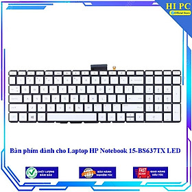 Bàn phím dành cho Laptop HP Notebook 15-BS637TX LED - Hàng Nhập Khẩu