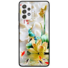 Ốp lưng dành cho Samsung A32 mẫu Chim Hoa TRắng