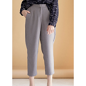 Quần baggy nữ Callia Sin pant Stripe ống suông