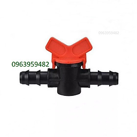 Mua Van khóa LDPE 16 2 đầu - Phụ Kiện LDPE hệ thống tưới - Van khóa nước dùng cho ống PE 16mm
