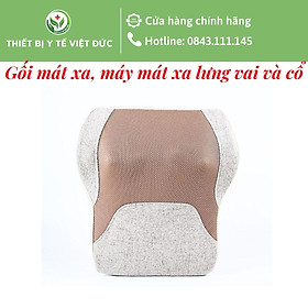 Gối Massage Lưng và Cổ Hồng Ngoại Cao Cấp - HỖ TRỢ GIẢM ĐAU NHỨC CHO NGƯỜI THOÁT VỊ ĐĨA ĐỆM