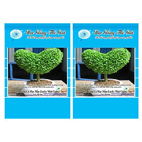 Bộ 2 Gói Hạt Giống Cỏ May Mắn (Lucky Mini Grass) 100h