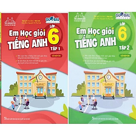 Sách – Combo Em học giỏi tiếng anh lớp 6 tập 1,2 ( có đáp án )