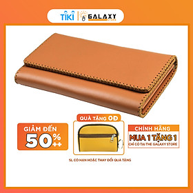 Ví Bóp Nữ Da Bò Thật Cầm Tay Clutch Handmade Cao Cấp Galaxy Store GVNUA06 - Hàng Chính Hãng (20x11 cm)