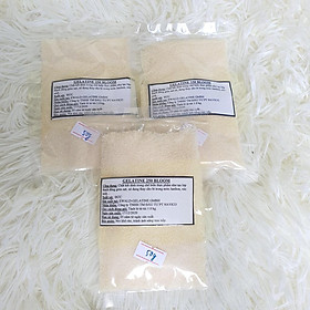 Mua Bột Gelatin Đức Bloom 250 Tách lẻ gói 50gr hút chân không