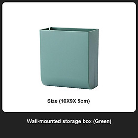 Wall-Mounted Remote Control Storage Box Air Conditioning Container TV Storage Box Phone Wall Holder Bathroom