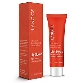 TẨY TẾ BÀO CHẾT DƯỠNG ẨM MỀM MỊN CHO MÔI 15ml LANGCE