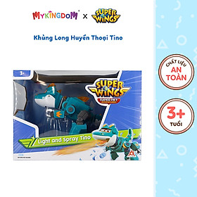 Đồ Chơi SUPERWINGS Khủng Long Huyền Thoại Tino Có Âm Thanh & Phun Nước