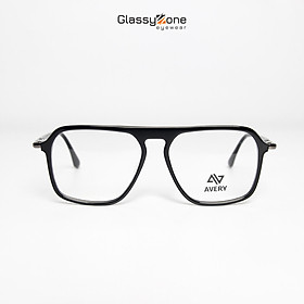 Gọng kính cận, Mắt kính giả cận Acetate Form vuông Nam Nữ Avery 14034 - GlassyZone