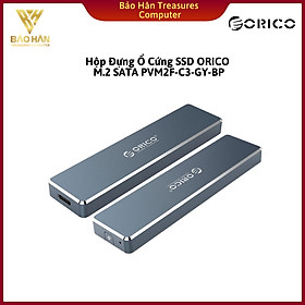 Hộp Đựng Ổ Cứng SSD ORICO M.2 SATA Type C Orico PVM2F-C3-GY-BP - Hàng Chính Hãng