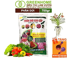 Phân Dơi Greenhome, Bao 700gr, Viên Nén, Đã Qua Xử Lý, Ra Rễ Mạnh, Hoa Nhiều, Tốt Cho Lan, Kiểng, Rau, Cây Ăn Trái