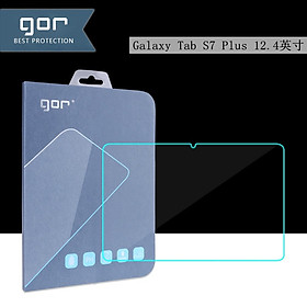 Kính cường lực GOR cho Samsung Galaxy Tab S7 Plus , S7 FE , S8 Plus  12.4 inch trong suốt Hàng nhập khẩu