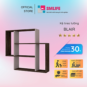 Mua Kệ gỗ trang trí trưng bày hiện đại SMLIFE Blair