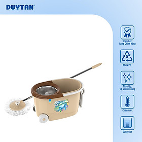 Bộ lau nhà nhựa Duy Tân nhỏ gọn dung tích 11 lít có bánh xe