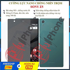 Dán chống nhìn trộm dành cho Sony Z5 - Dán cường lực dẻo nano
