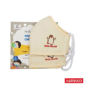 Khẩu trang Hanvico dành cho trẻ em ( 2 cái )