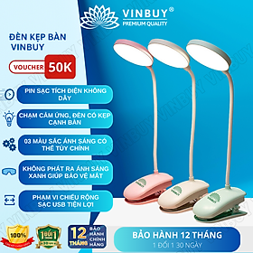 Mua Đèn Học Chống Cận Thị  Đèn Đọc Sách  Đèn Làm Việc Để Bàn Chống Chói Mắt Lóa Mắt Bảo Vệ Mắt  Kẹp Đầu Giường - Điều Chỉnh Được Độ Sáng - Hàng Chính Hãng - VinBuy